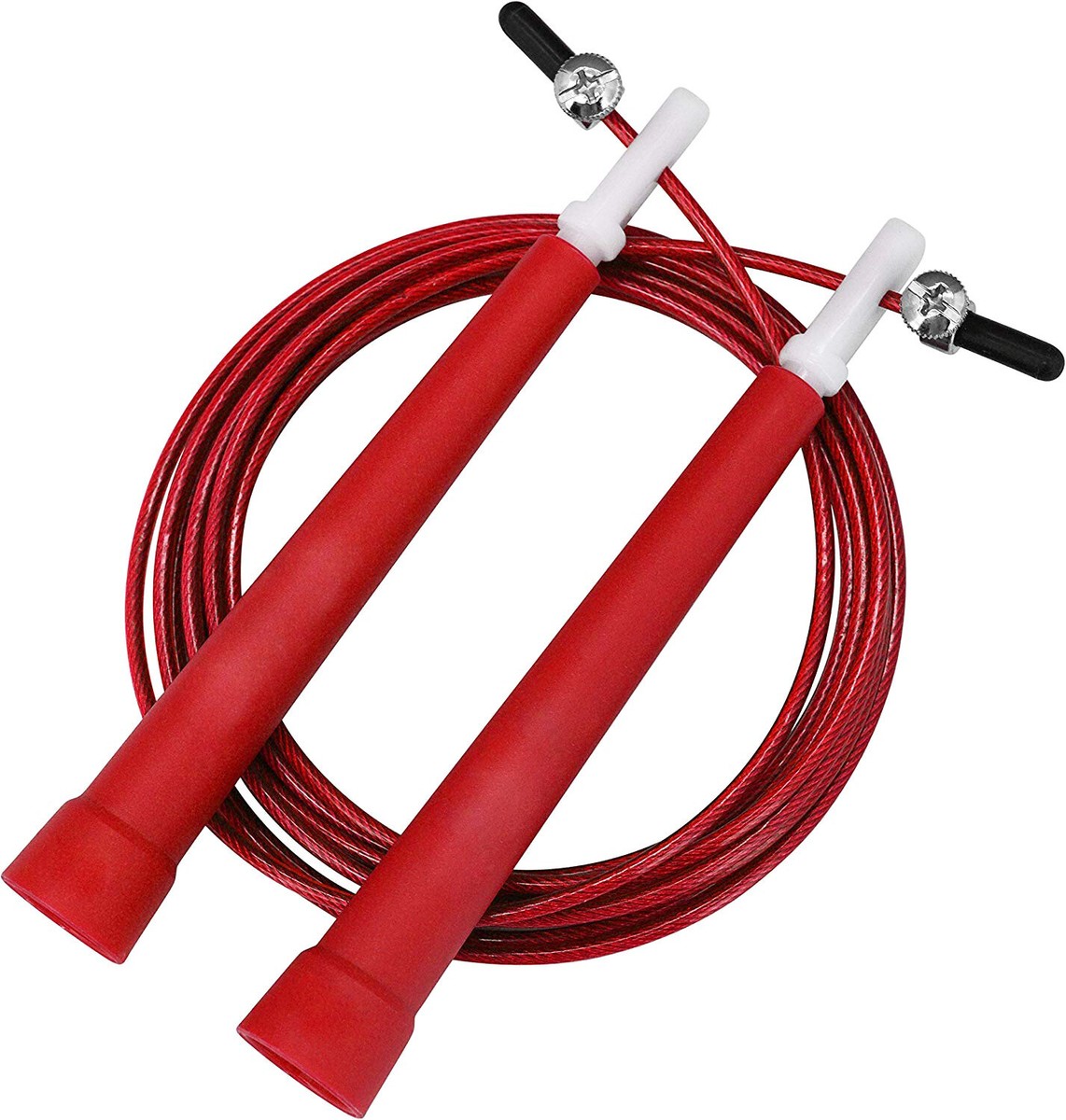 10ft Adjustable Steel Wire Speed Skipping Jump Rope CrossFit