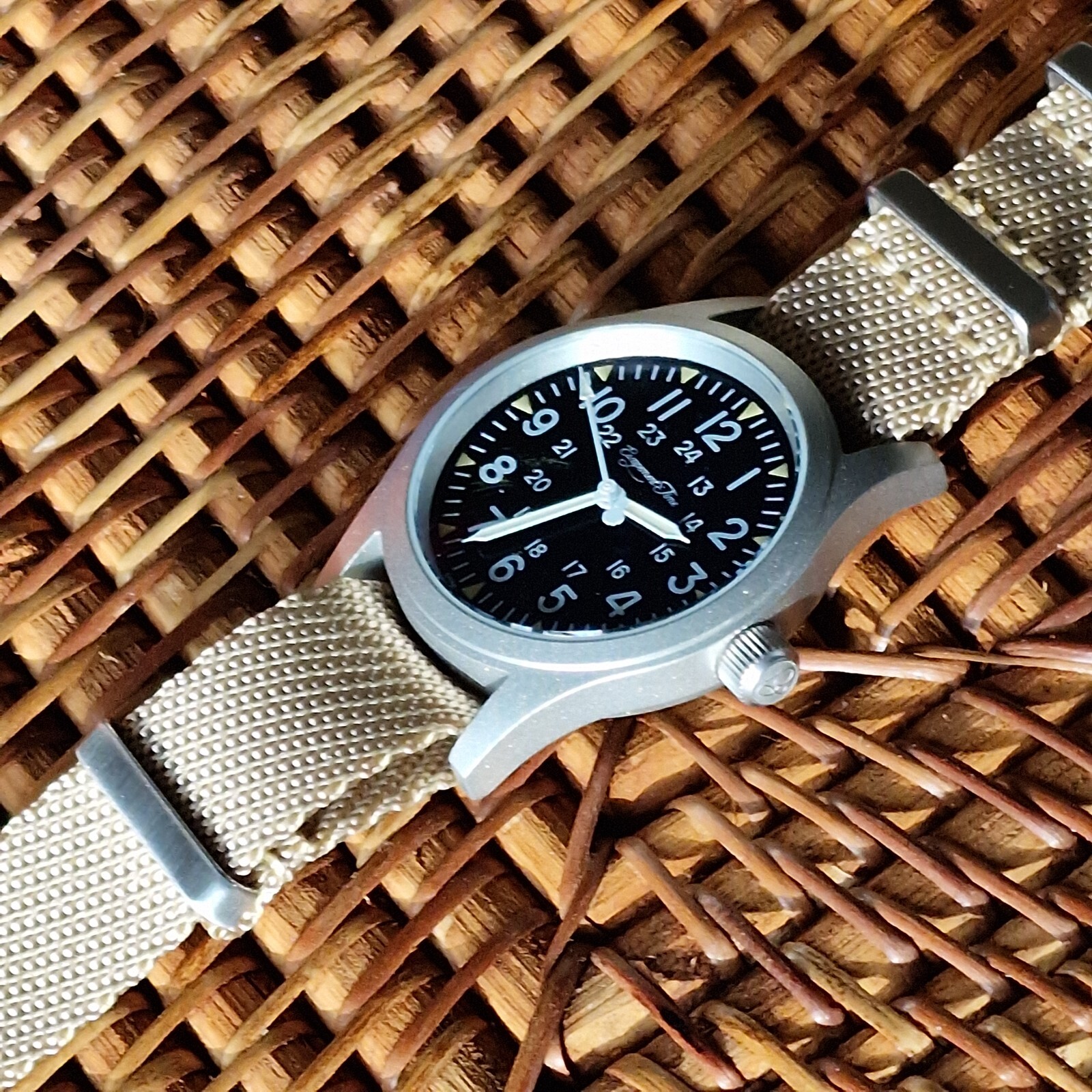 Escapement Time MecaQuartz 38mm Field / Tool / Military Watch