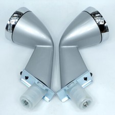 Silver Fender Mirror Lh Rh