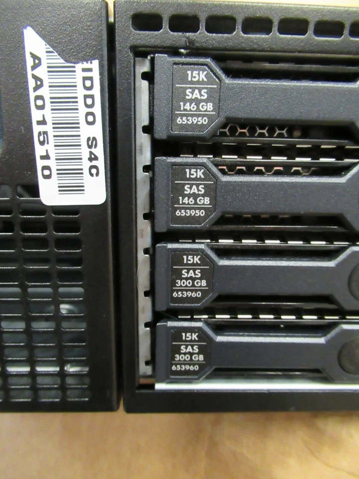 HP ProLiant DL380p G8 GEN8 2x E5-2640V2 8GB RAM 2 x 146GB 2 x 300GB 2U Server - Image 3 of 3