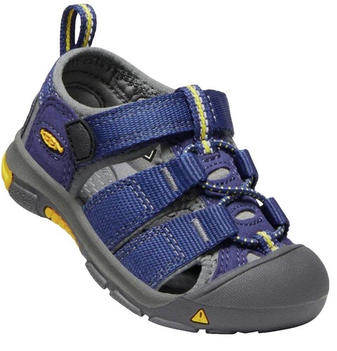 KEEN ROYAL BLUE CANVAS WATER SHOES/SANDALS - MENS SIZE 5US 