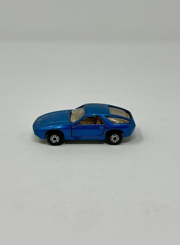 Matchbox Superfast No. 59 Porsche 928 England 1979 Lesney - Blue Open Doors - Picture 6 of 15