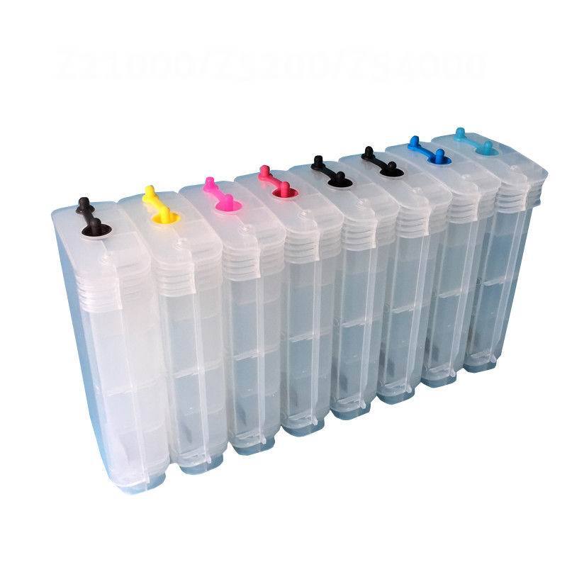 8pks Empty Refillable ink cartridge Kit for HP 70 DesignJet Z2100 Z5200