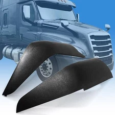 For Freightliner Cascadia 2018-2022 Door Mirror Arm Cover Black Left&Right Side