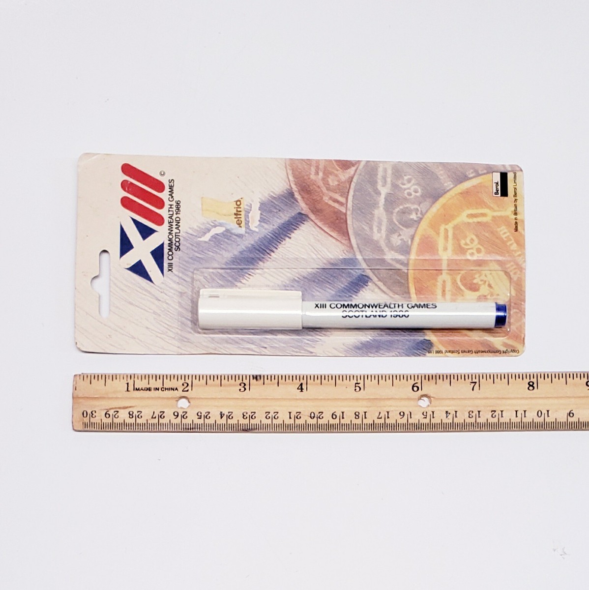 ZENTO Signature model 0.38mm 10本セット XIII Commonwealth Games Scotland 1986 Pen Souvenir - Berol Limited