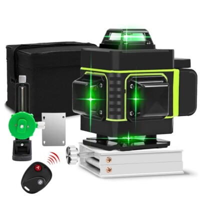 16/12 Lines 4D Laser Level green line Self Leveling 360 Horizontal And Vertical