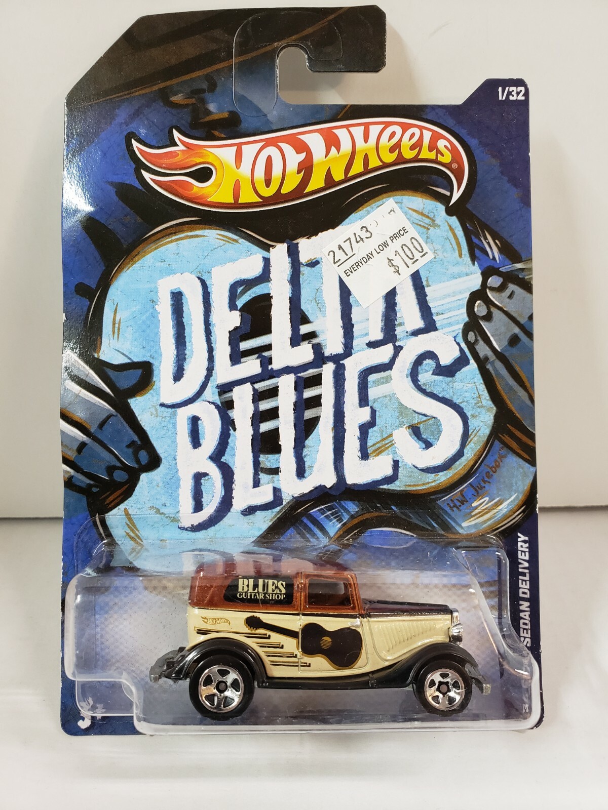 NEW Hot Wheels 2012 Jukebox DELTA BLUES '34 FORD SEDAN DELIVERY # 1 OF 32