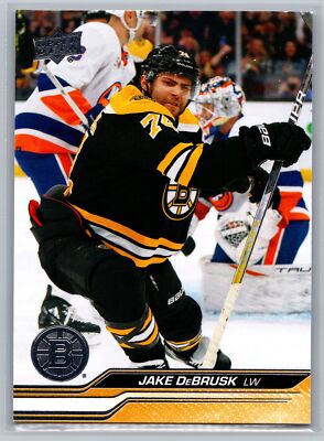 2023-24 Upper Deck #11 Jake DeBrusk Boston Bruins