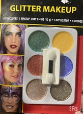 Glitter Palette Halloween Concert Party Makeup Sparkle Glitter Makeup