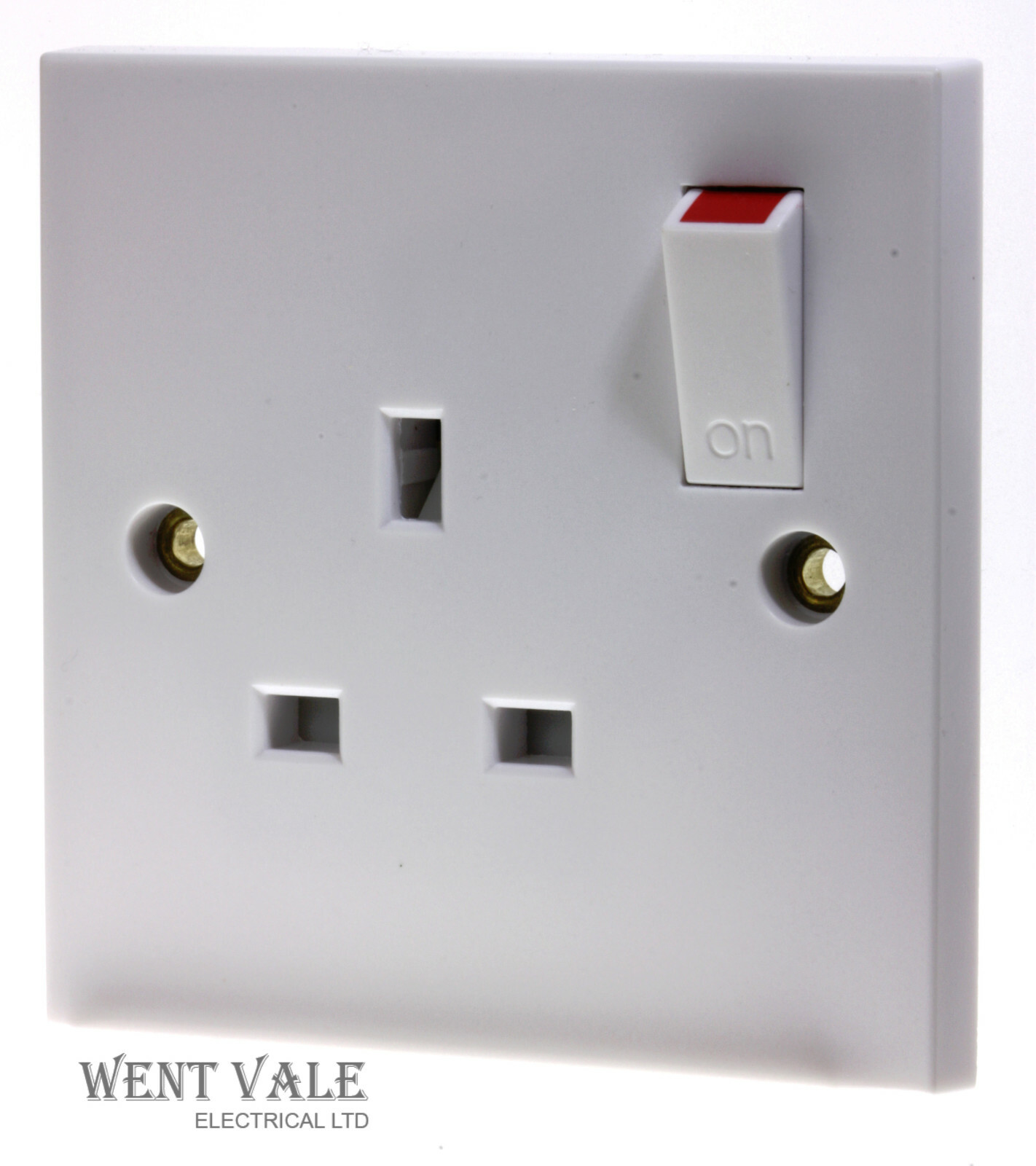 Newlec White Moulded - NL8300/1 - 13a 1 Gang Switched Socket Outlet New