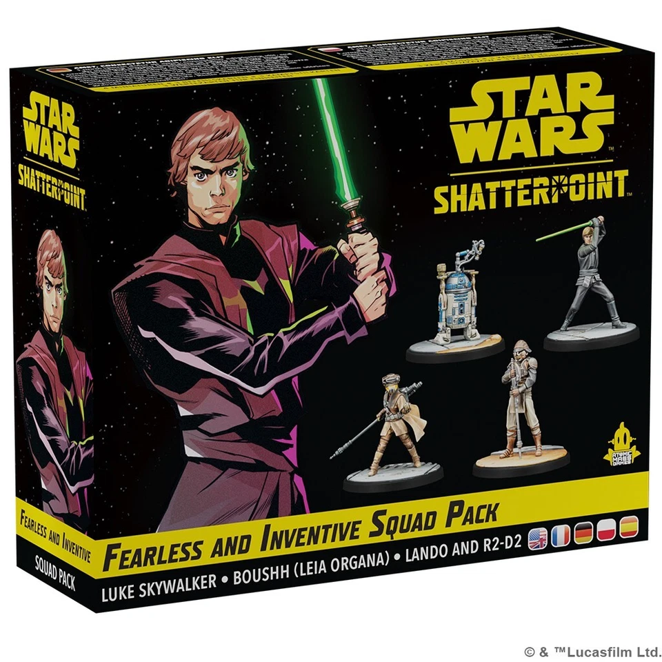 Fearless and Inventive Squad Pack Star Wars: Shatterpoint AMG