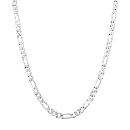 14K White Gold Solid 5mm Mens Italian 