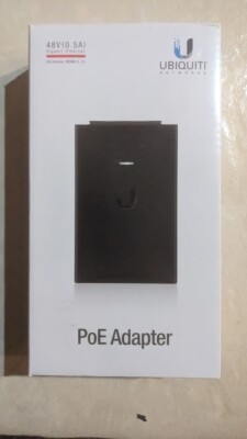 Ubiquiti PoE ADAPTER + Power cord~48V (0.5A)