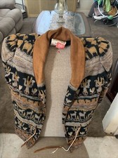 Vintage BIS Paris Of Beverly Hills Jacket South Western Design Dry Clean Only M