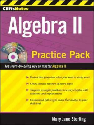 CliffsNotes Algebra II Practice Pack (Cliffnotes) - Paperback - GOOD