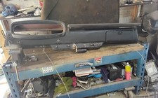 1967 Dodge A-100 Pickup Van Camper Dash Frame Gauge Cluster 65-67 With Dash Pad