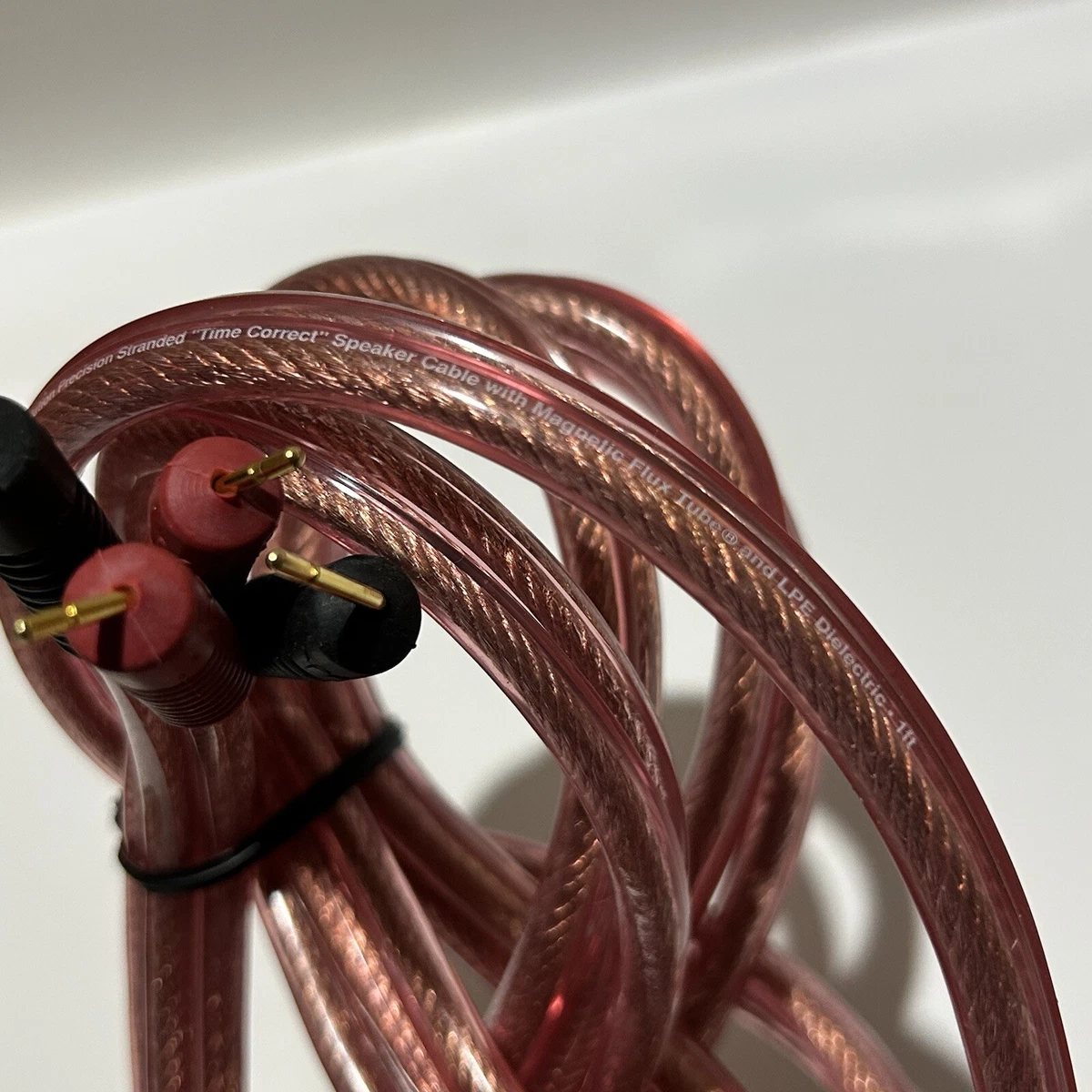 Monster high resolution precision S Time Correct Speaker Cable