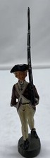 Vintage Elastolin Germany Composition Toy Soldier Confederate Revolution Rifle