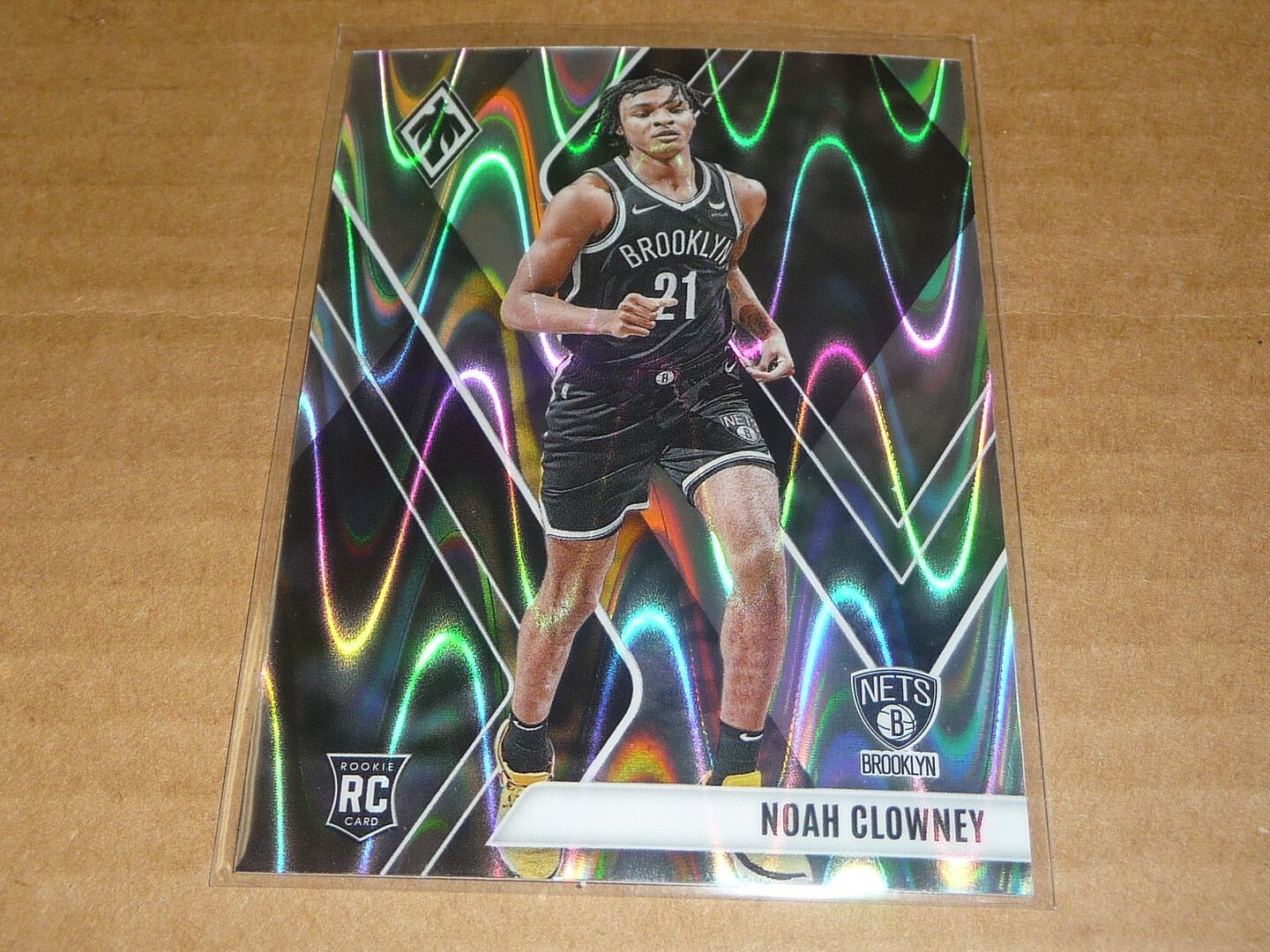 2023/24 Panini Phoenix SEISMIC NOAH CLOWNEY 107/125 NETS #286