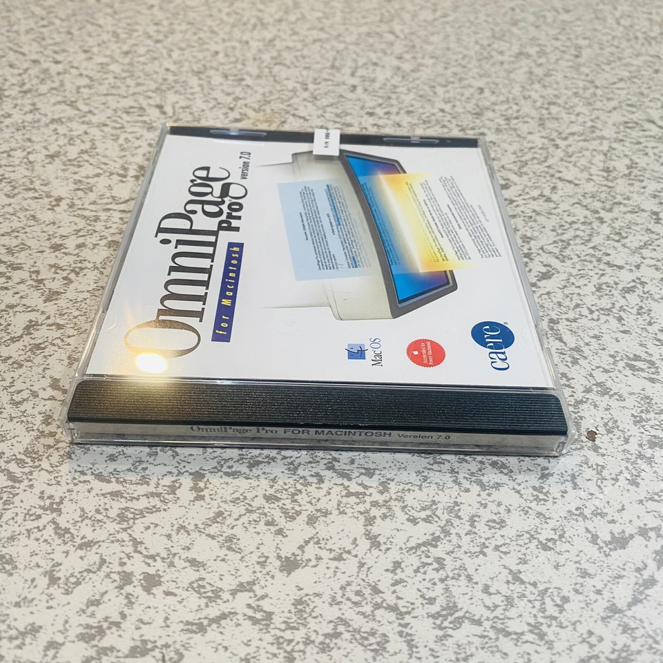 Omni Page Pro Version 7.0 For Mac 1996 Vtg Software Apple NEW NOS - Image 2 of 4