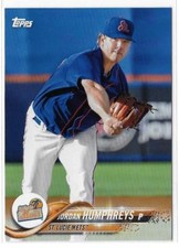 2018 TOPPS PRO DEBUT - JORDAN HUMPHREYS
