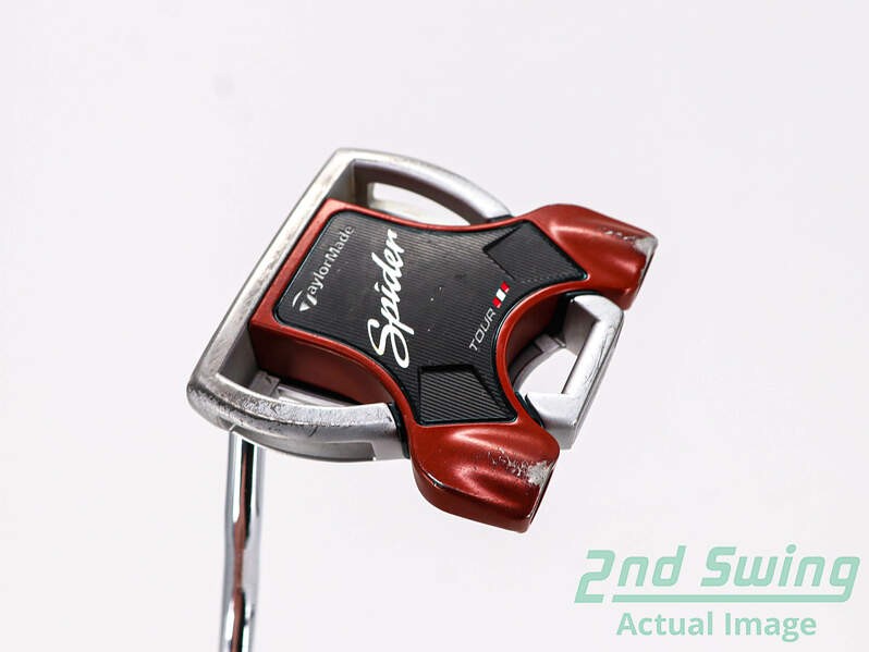 TaylorMade Spider Tour Platinum Left Hand Putter 33.75in Steel Shaft