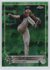 2022 Topps Chrome Update Sapphire Green 7/75 Mike Clevinger #US186 19fv