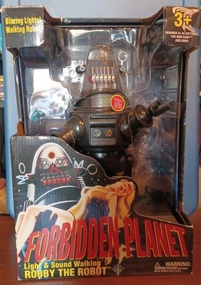 Forbidden Planet LIGHT & SOUND WALKING  ROBBY THE ROBOT Walmart Exclusive NEW