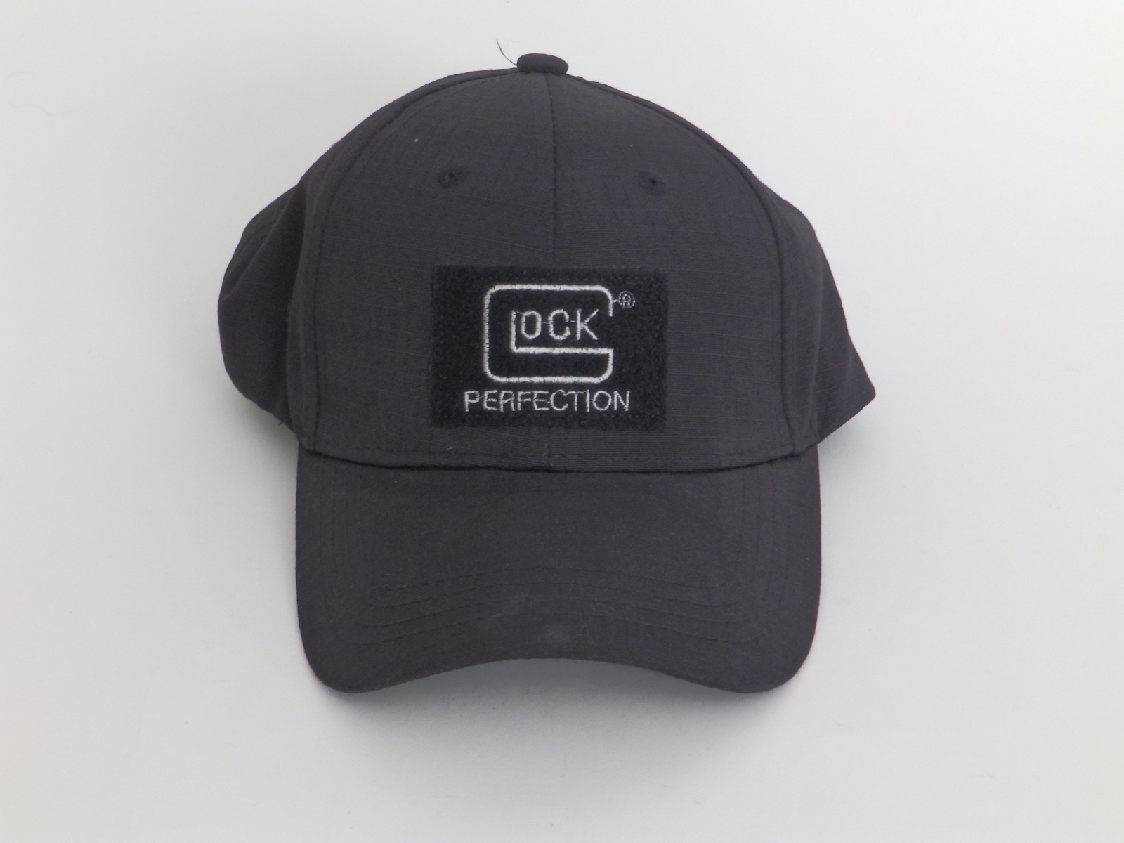 Black Baseball Cap Glock Perfection Patch in fron… - image 2