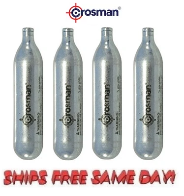 Crosman Powerlet CO2, Pack De 4 De 12 Grammes Neuf !! - Photo 1/2