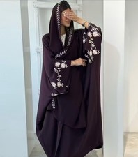 One Size Embroidered Hijab and Shawl Head Scarf . New Never Worn