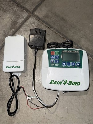 Rain Bird ESP-RZX6 Lawn Sprinkler Controller, 6-Zone Outdoor/Indoor