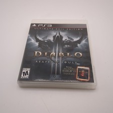 Diablo Reaper of Souls Ultimate Evil Edition PS3 Video Game w/ Diablo III Mint