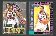 DAMON STOUDAMIRE 2 Card Lot 1995-96 UD Choice Prize Crash the Game / Starting 5