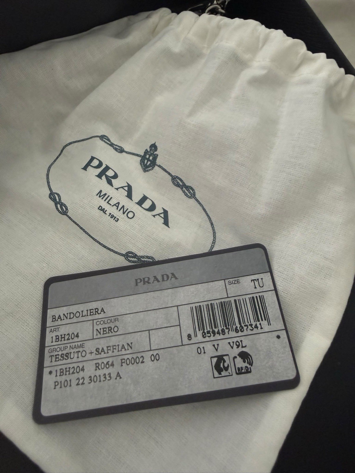 PRADA Re-Edition 2005 Re-Nylon Bag Black