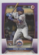 2023 Bowman Purple 248/250 Mark Vientos #55 oh8