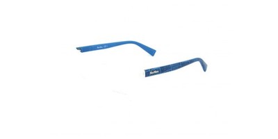 Maxmara Brille MM 1198 Opal blue croco rubber 55/15/140 Damen