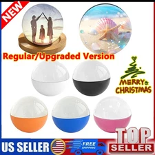 Christmas Core Memory Orb Ornament, Electronic WiFi Crystal Ball Video Display
