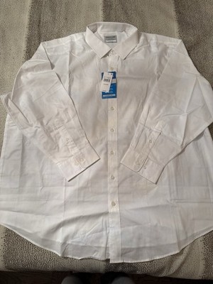 dress shirts size 20 neck BRAND NEW MENS HAGGAR DRESS SHIRT, SIZE 20” NECK 34/35B SLEEVE