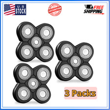 3PCS Head Shaver for freebird replacement blades, 5 Cutter Floating(Silver × 3) 6.84 per gallon