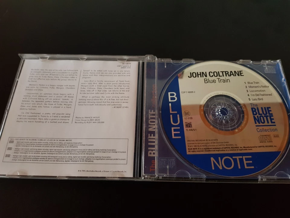 John Coltrane – Blue Train (CD,VG+) - Bild 3 von 3