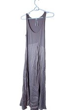 By Anthropologie Dress Womens XS Pink Scoop Neck Tank Maxi Knit Viscose Summer