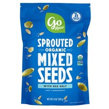 Organic Sprouted Mixed Seeds 13oz Unsalted Keto Kosher Superfood 26.31 per gallon