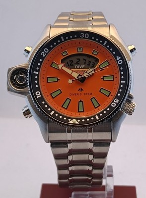 Vintage Men's Citizen Promaster Aqualand Working Condition Wristwatch