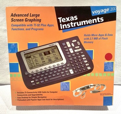 値下げしました❗ voyage200  texasinstruments Texas Instruments Voyage 200 Graphing Calculator for sale online