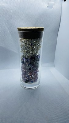 Mystery Jewelry Jar - Silber, Lila & Perlenmotiv 