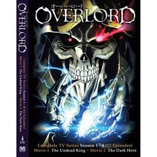 Overlord Season 1-4 Complete Collection DVD English Dub  Anime 