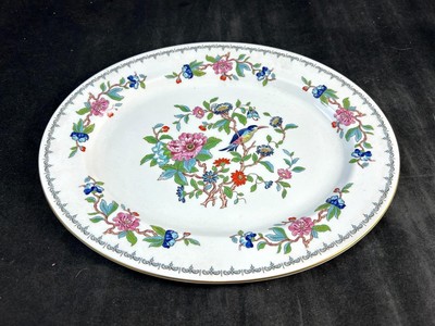 Aynsley Pembroke Gold Trim 13 5/8 Inch Length Oval Serving Platter