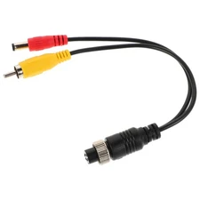  Headphone Jack Reverse Camera Adapter Cable Aviation Plug Line Auxiliary Cord