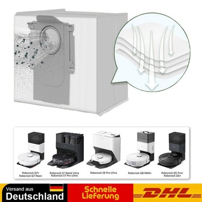 12/24x Staubbeutel für Roborock S7 Pro Ultra/MaxV Ultra T8 Q5+ Q7 Max+/Max Plus